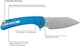Нож Skif Knives Jock SW aluminium Blue (17650356) - изображение 7