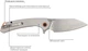 Нож Skif Knives Jock SW aluminium Grey (17650358) - изображение 7