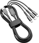 Кабель NEO Tools GD038 3 в 1 USB-A - Lightning + USB-C + micro USB 1.2 м (5907558475043) - зображення 1