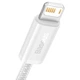 Дата кабель Baseus Dynamic Series USB to Lightning 2.4A (1m) (CALD000402) White - зображення 2