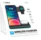Беспроводное зарядное устройство Gelius Pro Wireless Charger 3in1 15W GP-AWC01 Black (2099900851124) - изображение 6