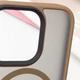 TPU+PC чохол Metal Buttons with MagSafe для Apple iPhone 16 Pro Max (6.9") Золотий - изображение 5