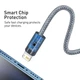 Дата кабель Baseus Dynamic Series USB to Lightning 2.4A (1m) (CALD000402) Slate Gray - зображення 3