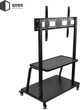 Напольная тумба под телевизор с роликами QUBE 55"-100" до 150 кг (100B150) - изображение 7