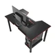 Геймерський ігровий стіл ZEUS™ GAMER-3 чорний/червоний - зображення 2