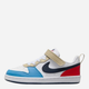 Дитячі кеди для хлопчика Nike Court Borough Low Recraft (PS) DV5457-124 32 (1Y US) Білі з синім і червоним (197859919116) - зображення 1