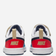 Дитячі кеди для хлопчика Nike Court Borough Low Recraft (PS) DV5457-124 32 (1Y US) Білі з синім і червоним (197859919116) - зображення 5