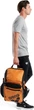 Рюкзак Arena ONE GO BACKPACK 45L Оранжево-черный 010231-900 - изображение 5