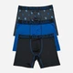 Набор трусов боксеров мужских U.S. Polo Assn USM243PB63-0000A M 3 шт Синий/Черный (885036437460) - изображение 1