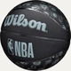 Баскетбольный мяч Wilson NBA ALL TEAM черно-голубой WTB1300XBNBA6 Размер EU: 6 - изображение 5