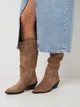 Женские сапоги замшевые Ashoes 3010 36 23.5 см Рыжие (ROZ6501005297) - изображение 8