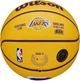 Баскетбольный мяч Wilson NBA PLAYER ICON MINI LEBRON JAMES желто-фиолетовый WZ4007201XB3 Размер EU: 3 - изображение 6