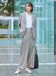 Пиджак классический удлиненный женский Uniqlo 155701579 L Серый (1159840979) - изображение 5