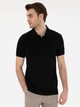 Поло длинное мужское Pierre Cardin G021Gl011-000-2186292(Siyah) 3XL Черное (8683858467120) - изображение 1
