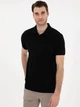 Поло длинное мужское Pierre Cardin G021Gl011-000-2186292(Siyah) 3XL Черное (8683858467120) - изображение 4