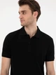 Поло длинное мужское Pierre Cardin G021Gl011-000-2186292(Siyah) 3XL Черное (8683858467120) - изображение 5