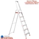 Драбина Intertool 6 ступенів 1280 мм (LT-1006) алюмінієва - зображення 1