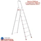 Стремянка Intertool 8 ступеней 1720 мм (LT-1008) алюминиевая - изображение 1