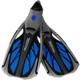 Ласты INOX Aqua Speed 553-11-44-45 синий, черный, серый, размер 44-45 - изображение 1