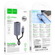 Сетевой адаптер HOCO UA37 Type-C ethernet adapter (1000 Mbps) Metal Gray (6942007647281) - изображение 6