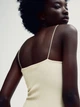 Боди-майка женская H&M 271228205_yellow L Желтая (2727000068578) - изображение 5