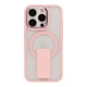Чохол TPU+PC FlexGuard Magnetic Ring Stand для iPhone 15 Pro Max Колір Pink - изображение 1