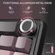 Компактна ігрова клавіатура Attack shark X66 Pink gradient 60%, 3000mAh, Hot-Swap, RGB, 2.4GHz/Bluetooth/USB - изображение 4