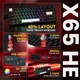 Игровая Клавиатура ATTACK SHARK X65 HE Black-White Магнитные Свитчи. Проводная 8000Hz/s. RGB Подсветка, 65 keys, Switch 0.1mm. Rapid Trigger - изображение 6