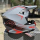 Шолом Кросовий IROS 806 Cross Matt Grey/Red S - изображение 3