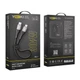Кабель для зарядки и обмена данными USB YOKI YK-SO15 SOLID Series Type-C to Lightning 30W (3A/10V), 0.25 метра, Черный - изображение 2