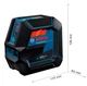 Лазерний нівелір Bosch GCL 2-50 G Professional, зі штативом BT 150, 15 метрів нивелир - изображение 3