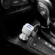 Автомобільний зарядний пристрій Hoco Z23 2 USB 2.4A білий для телефону та гаджетів - зображення 8
