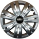 Автомобильные колпаки на колеса CHEVROLET R17 №501 SJS серебристые комплект 4шт TR006044 - изображение 1