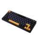 Беспроводная механическая Клавиатура AULA F75 Black-Yellow - изображение 4