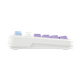 Магнитная Игровая Клавиатура Ajazz AK820 MAX HE с RGB подсветкой Magnetic Switch Purple/White - изображение 5