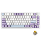 Магнитная Игровая Клавиатура Ajazz AK820 MAX HE с RGB подсветкой Magnetic Switch Purple/White - изображение 7