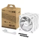 Комплект вентиляторів для корпусу Asus Prime MR120 ARGB Reverse 3 шт. 120 мм White (90DA00L3-B09020) - зображення 10
