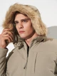 Куртка демисезонная с капюшоном мужская Adidas Paveric Climawarm Fur JX7747 L Серебристая (4068811644925) - изображение 4
