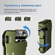 Фонарь Wuben G5, 400 лм, 82 м, 65 ч, RGB на 7 цветов, магнит, 450 мА·ч, EDC, ультракомпактный Зеленый (6971196512568) - изображение 13