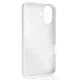 Чохол Silicone Premium case MagSafe з захистом камери та дисплея для iPhone 16 Full Protective white 1818 - изображение 4