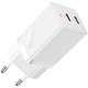 Зарядний пристрій Baseus GaN5 Pro Fast Charger C+C 40W White (CCGP180102) - изображение 1