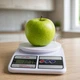 Весы кухонные электронные до 10 кг с точностью 1 г, цифровые пищевые весы с LCD-дисплеем, функцией тары, автовыключением и круглой платформой для взвешивания продуктов, питания от батареек Белые, VEN-214 - изображение 1