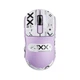 Миша бездротова Attack Shark X3, Purple (Tape), Bluetooth 5.2 / USB 2.4GHz / Type-C, оптична (сенсор PixArt PAW3395), до 26 000 dpi, 50G, 650IPS, 5 кнопок, перемикачі Kailh GM 8.0, акумулятор, 49 г - изображение 2