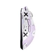 Миша бездротова Attack Shark X3, Purple (Tape), Bluetooth 5.2 / USB 2.4GHz / Type-C, оптична (сенсор PixArt PAW3395), до 26 000 dpi, 50G, 650IPS, 5 кнопок, перемикачі Kailh GM 8.0, акумулятор, 49 г - изображение 3