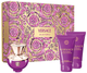 Набір для жінок Versace Dylan Purple Парфумована вода 50 мл + Лосьйон для тіла 50 мл + Гель для душу 50 мл (8011003893393) - зображення 1