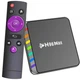 Медиаплеер смарт-приставка для телевизора H96 MAX W2 2/16Gb Amlogic S905W2 Android 11 WiFi 2.4G+5G BT5.0 LAN:100M Black (W2_2GB/16GB) - изображение 4