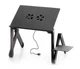 Подставка для ноутбука Laptop Table T8 алюминиевый с охлаждением Черный T8 - изображение 9