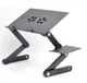 Подставка для ноутбука Laptop Table T8 алюминиевый с охлаждением Черный T8 - изображение 10