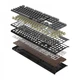 Клавиатура A4Tech Fstyler FS100 Stone Black - изображение 7