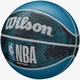 Мяч баскетбольный Wilson NBA Forge Plus (размер 7) 8102 Цвет - темно-синий. - изображение 2